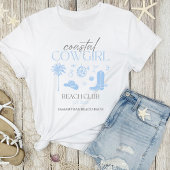 Coastal Cowgirl Beach Club Bachelorette Favorieten T-shirt