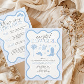 Coastal Cowgirl Blue Bachelorette Weekend Details Kaart