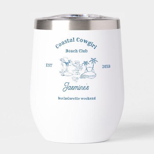 Coastal cowgirl Blue Ocean Bachelorette weekend (Voorkant)