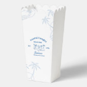 Coastal cowgirl Blue Ocean Bachelorette weekend Bedankdoosjes (Voorkant)