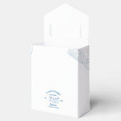 Coastal cowgirl Blue Ocean Bachelorette weekend Bedankdoosjes (Geopend)