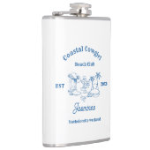 Coastal cowgirl Blue Ocean Bachelorette weekend Heupfles (Rechts)