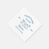 Coastal cowgirl Blue Ocean Bachelorette weekend Servet (Hoek)