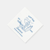 Coastal cowgirl Blue Ocean Bachelorette weekend Servet (Hoek)