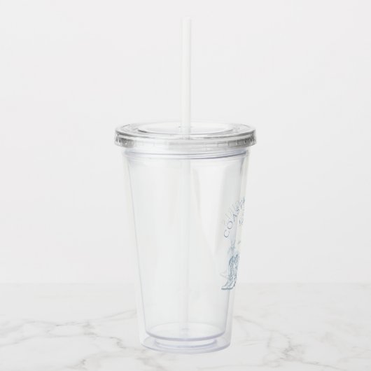 Coastal Cowgirl Boots Western Bachelorette Party Acryl Drinkbeker (Rechts)