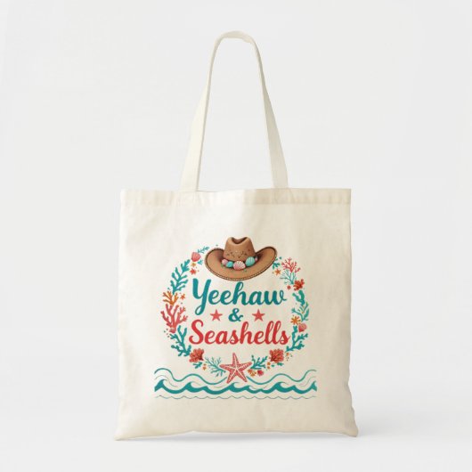 Coastal Cowgirl Canvas tas (Voorkant)