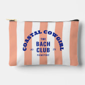 Coastal Cowgirl De Bachclub Roze Cabana Stripe Etui (Voorkant)