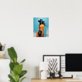 Coastal Cowgirl esthetische kamer Decor Poster (Thuiskantoor)