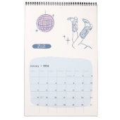 Coastal Cowgirl Girly Planner Kalender (Jan 2026)