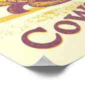 Coastal Cowgirl Mermaid Art Print Poster (Hoek)