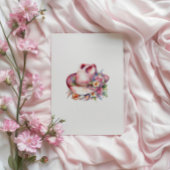 Coastal Cowgirl roze laarzen Vrijgezellenfeest Kaart