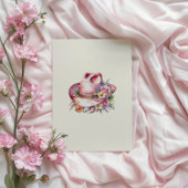 Coastal Cowgirl roze laarzen Vrijgezellenfeest Kaart