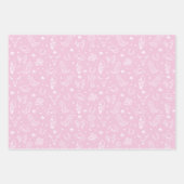 Coastal Cowgirl Set van 3 Westerne verjaardagscade Inpakpapier Vel (Voorkant 2)