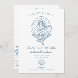 Coastal Cowgirl strand vrijgezellenweekend Kaart