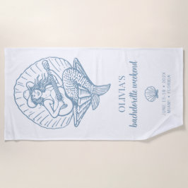 Coastal Cowgirl strand vrijgezellenweekend Strandlaken