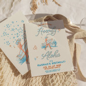 Coastal Cowgirl Verjaardag Western Strandfeest Bla Kaart