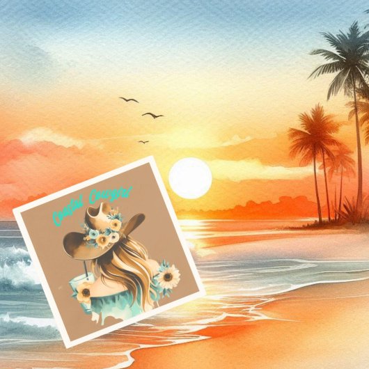 Coastal Cowgirl Western Party Servet