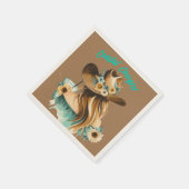 Coastal Cowgirl Western Party Servet (Hoek)