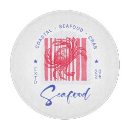 Coastal Crab Cloth Placemat Snijplank