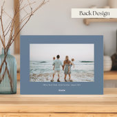 Coastal Crab “Seas & Greetings” Photo Feestdagenkaart