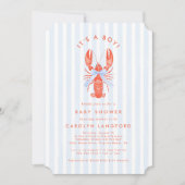 Coastal Cutie Baby shower Uitnodiging (Voorkant)