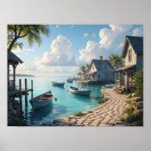 Coastal dreaming poster (Voorkant)