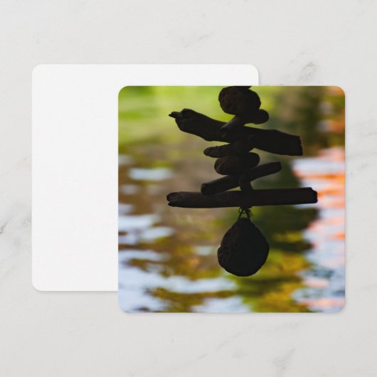 Coastal Driftwood Bali Greeting Card Feestdagenkaart (Voorkant / Achterkant)