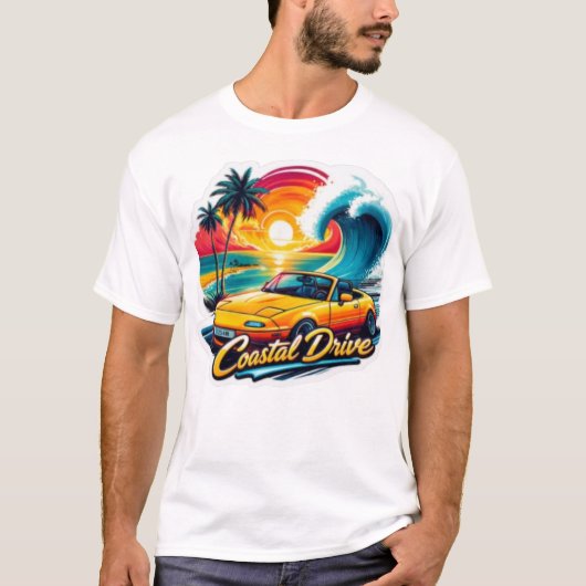 Coastal Drive T-shirt (Voorkant)
