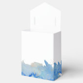 Coastal Elegance Beachy Wedding Favor Box Bedankdoosjes (Geopend)