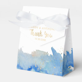 Coastal Elegance Beachy Wedding Favor Box Bedankdoosjes