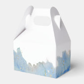 Coastal Elegance Waterverf Pensionement Party Bedankdoosjes (Achterkant)