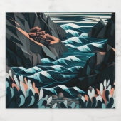 Coastal Energy Likeurfles Etiket (Enkel label)