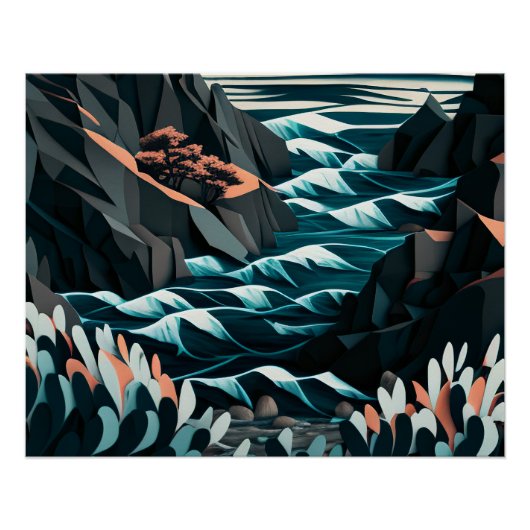 Coastal Energy Perfect Poster (Voorkant)