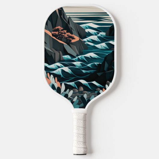 Coastal Energy Pickleball Paddle (Voorkant)
