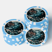 Coastal Energy Poker Chips (Opstapeling)