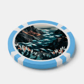 Coastal Energy Poker Chips (Enkel)