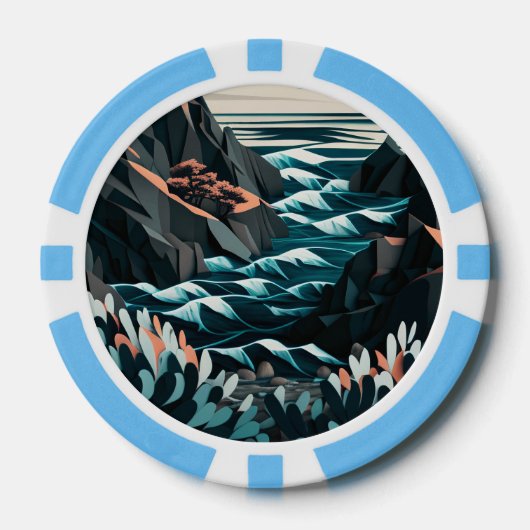 Coastal Energy Poker Chips (Voorkant)