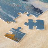 Coastal Flight Shoreline Seagulls Legpuzzel (Zijkant)