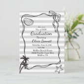 Coastal Graduation  Kaart (Staand voorkant)