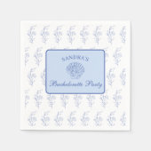 Coastal Grandma Beach Bach Meisjesweekend Servet (Voorkant)