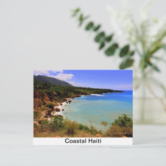 Coastal Haiti Jacmel Briefkaart (Staand voorkant)