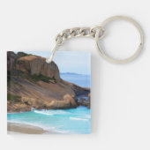 Coastal Landscape Sleutelhanger (Achterkant)