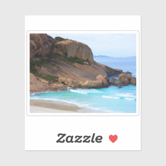 Coastal Landscape Sticker (Vel)