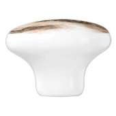 Coastal Lighthouse Beach Seaside Scenery Keramische Knop (Zijkant)