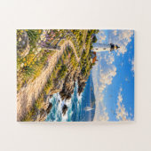 Coastal Lighthouse Jigsaw Puzzle Legpuzzel (Horizontaal)