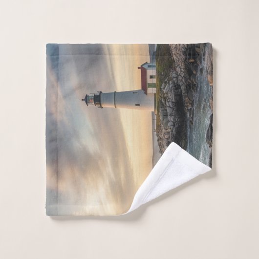 Coastal Lighthouse Sunset 3-Piece Bath Towel Set Bad Handdoek (Wasdoekje)