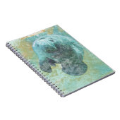 Coastal Living Beauful Manatee | NOTITIEBOEK (Rechterzijde)