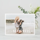 Coastal Living Holiday Foto Collage Kaart (Staand voorkant)