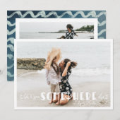 Coastal Living Holiday Foto Collage Kaart (Voorkant / Achterkant)