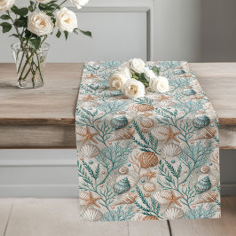 Coastal Living Table Runner met Ocean Accents Lange Tafelloper